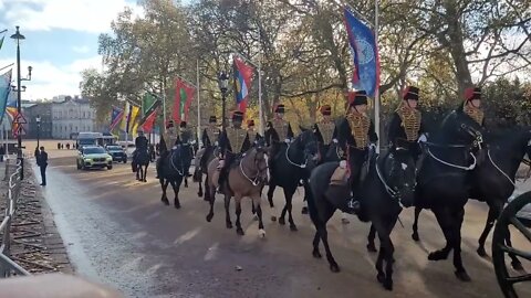 Kings guards souh African state visit #horseguardsparade