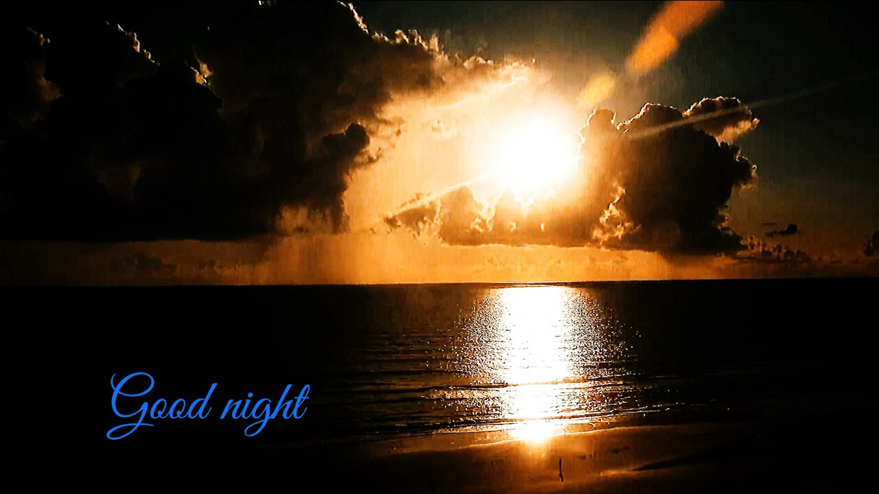 Good night sun storm