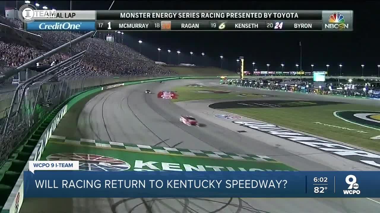 When will racing return to Kentucky Speedway? It's anyone's guess