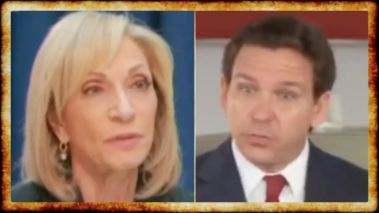 DeSantis PICKS FIGHT with MSNBC Over Andrea Mitchell's Kamala Interview