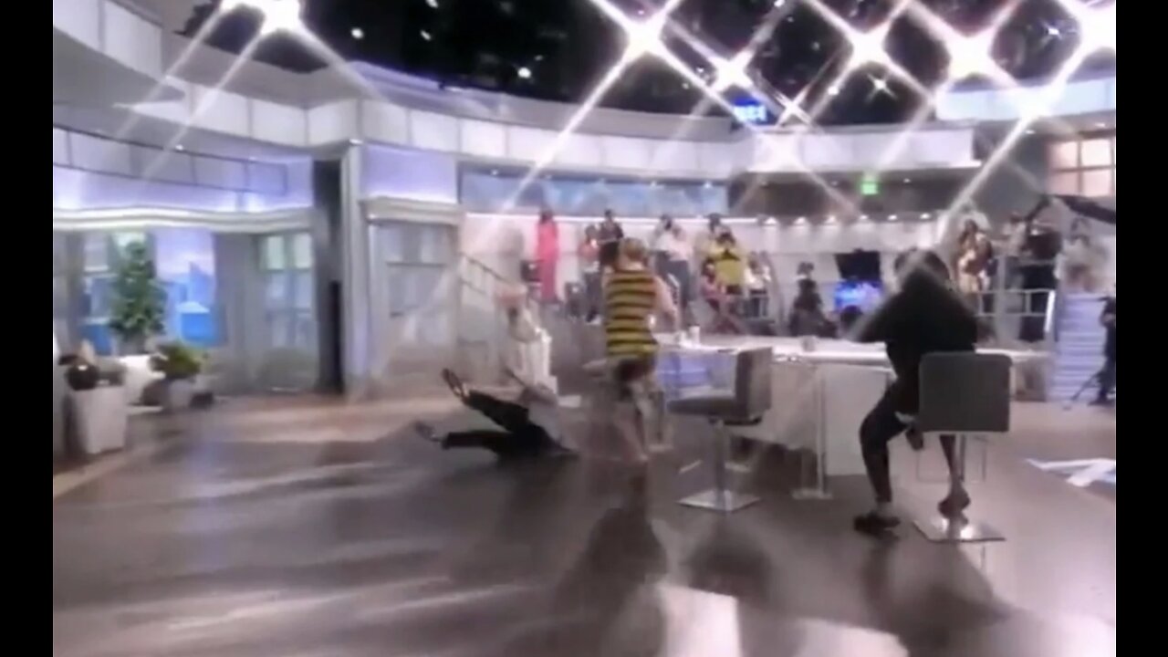 DOWN GOES BEHAR: Joy Behar Takes a Tumble on the View, Asks "Who Do I Sue?"