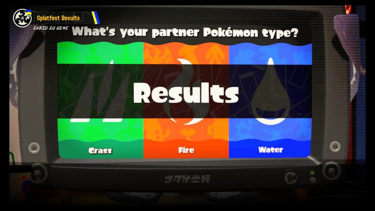 Splatoon 3 - Splatfest #2 (Global): Grass vs. Fire vs. Water - Final Results