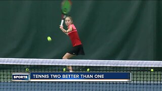 Tennis duo represents Wisconsin well in Elm Grove