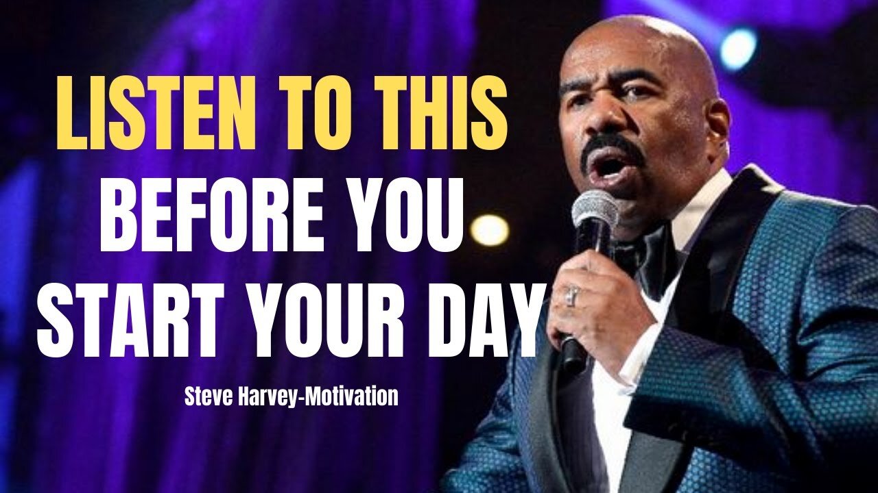 WHAT IS YOUR GIFT Steve Harvey Motivational speech 💪Let us know what good happened this week📩