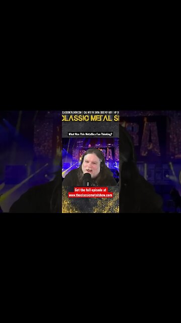 What Was This Metallica Fan Thinking?