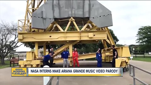 NASA interns put their own spin on Ariana Grande song