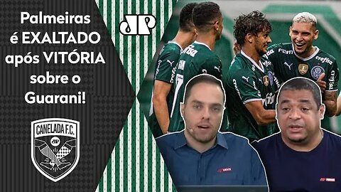 "O Palmeiras VENCE e VENCE! Esse clube é..." Verdão é ELOGIADO após 2 a 0 no Guarani!