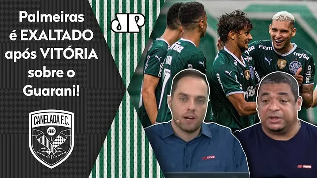 "O Palmeiras VENCE e VENCE! Esse clube é..." Verdão é ELOGIADO após 2 a 0 no Guarani!