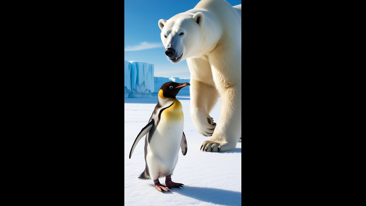 Penguin and Polar Bear hybrid version