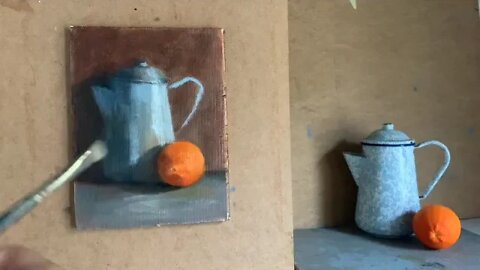 Orange & Blue Kettle PART 2: working the kettle today.