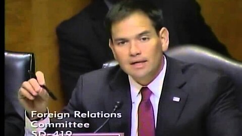 Rubio Addresses Iraq's Reliance on Iran During Senate Foreign Relations Committee Hearing