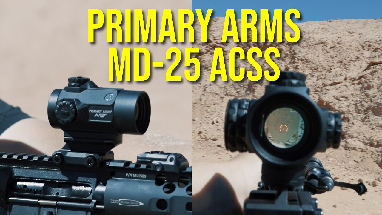 Primary Arms MD-25 ACSS and Juliet 4 Magnifier Review - Best LPVO Alternative?