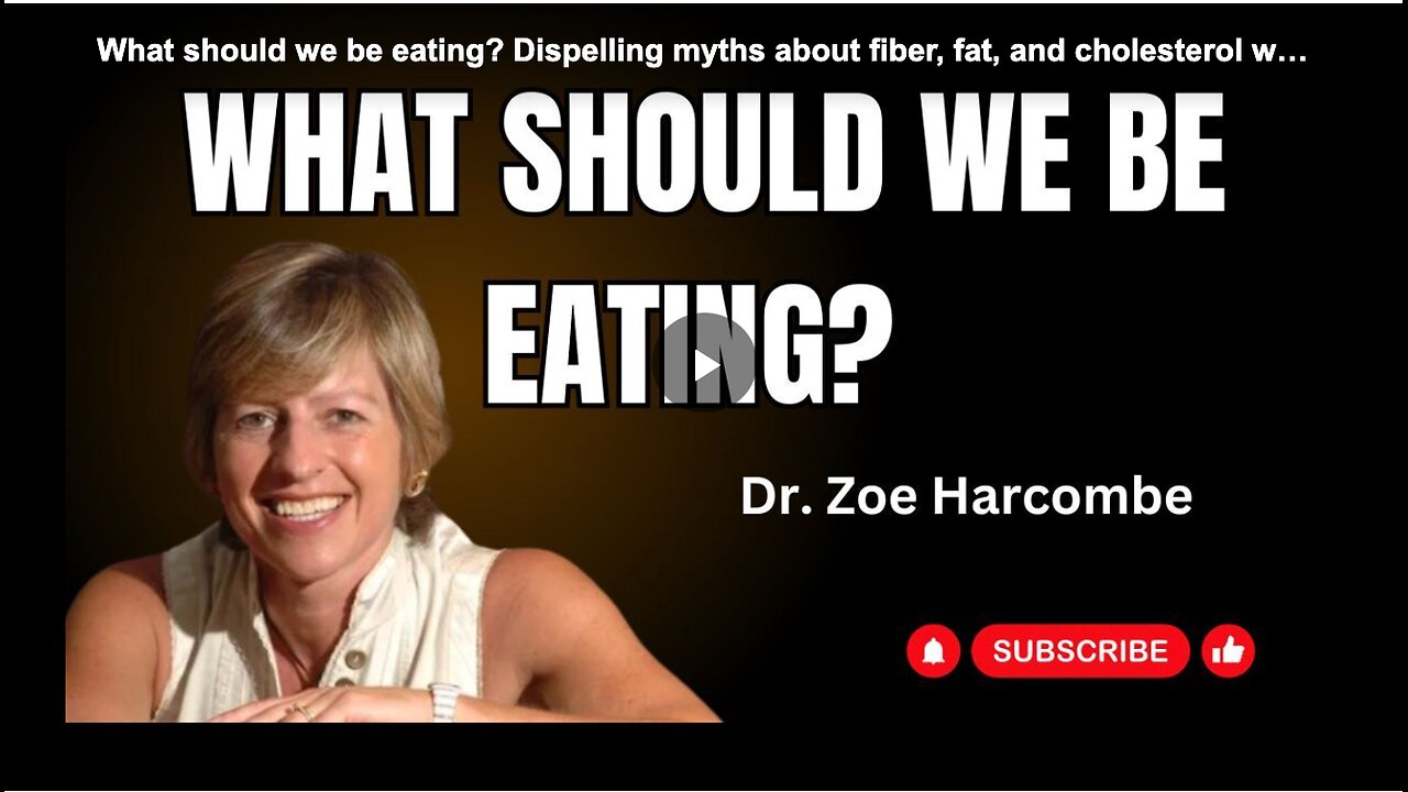Dr. Zoe Harcombe dispels myths about fiber, fat and cholesterol