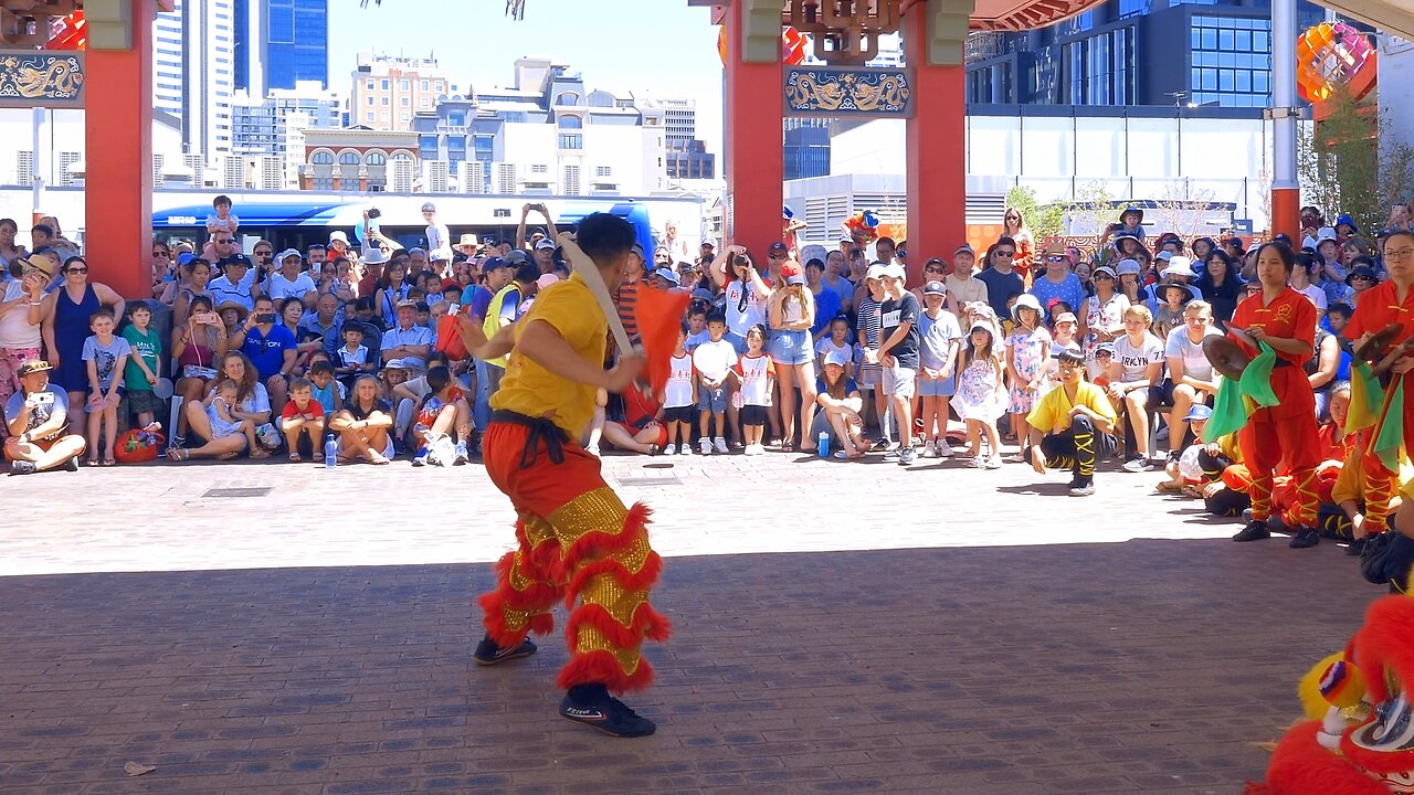 Kung Fu Martial ArtsDemonstration Perth Chinese New Year Fair CNY Australia