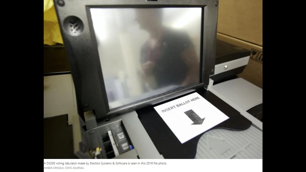 Michigan police seize voting machine