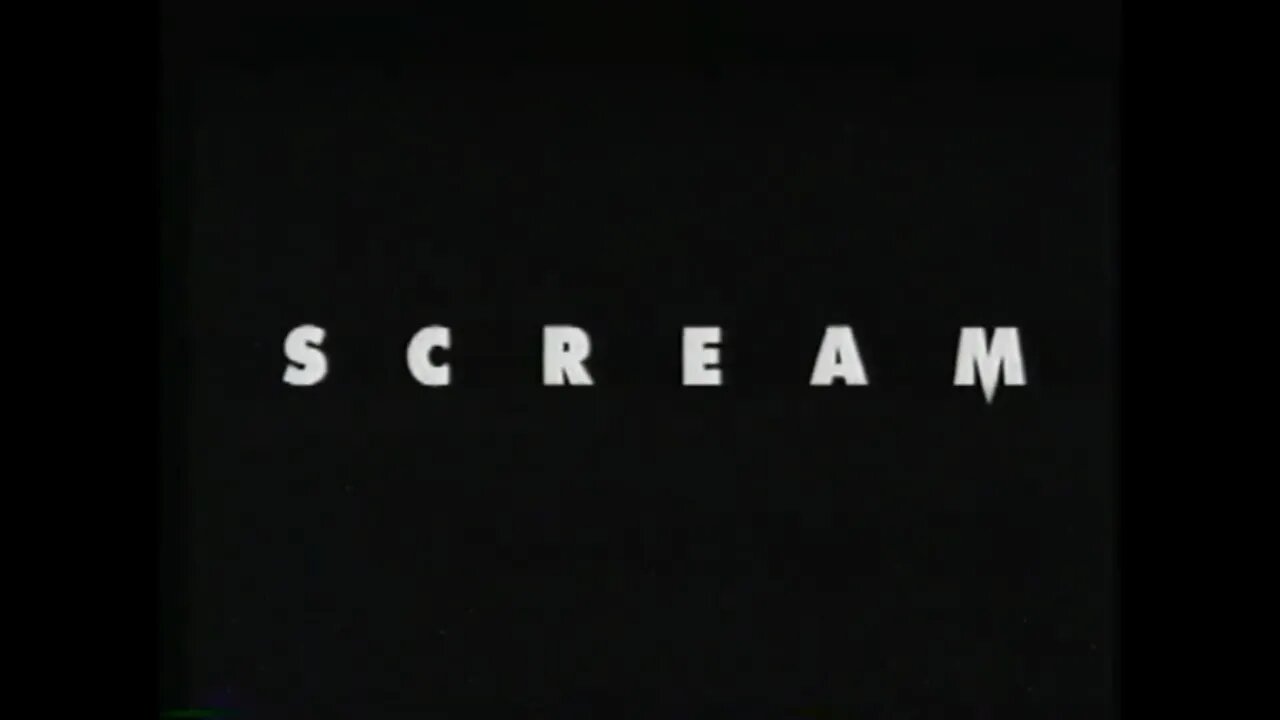 SCREAM (1996) Featurette [#VHSRIP #scream #screamVHS]