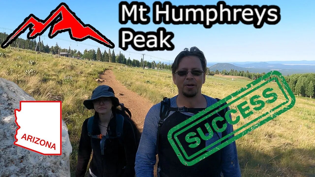 Bugs Attack at Top - Mt Humpherys Hike