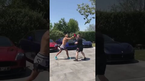 Andrew Tate vs Jake Paul Training (2022) #shorts