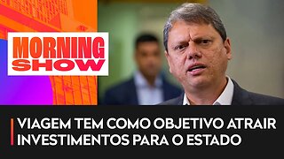 Tarcísio de Freitas inicia agenda na Europa