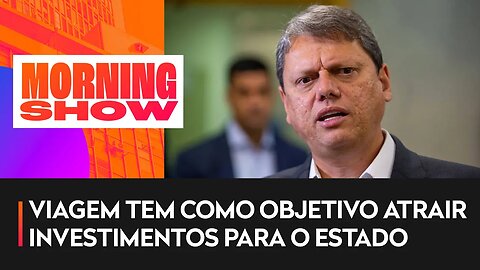 Tarcísio de Freitas inicia agenda na Europa