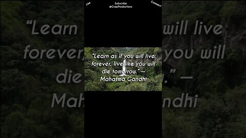 Mahatma Gandhi