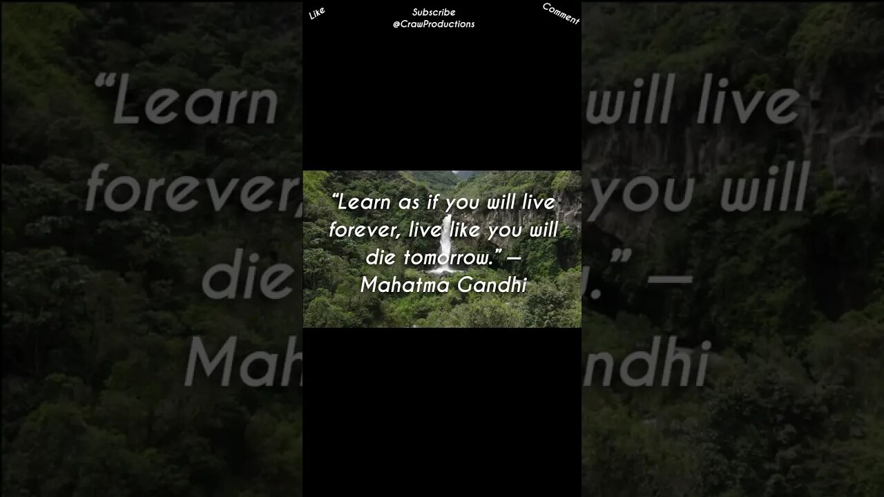 Mahatma Gandhi