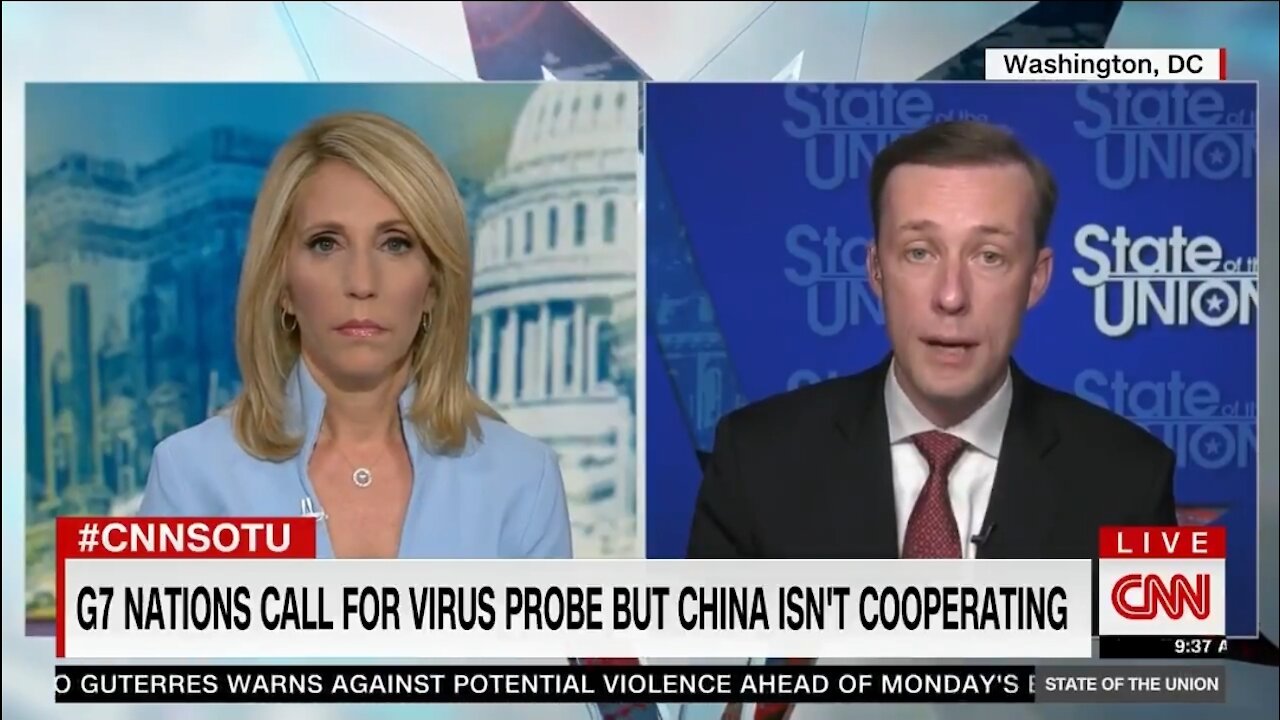 Nat Sec Adviser Refuses To Name What Pressure They Will Impose On China For COVID Investigation