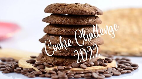 Double chocolate caramel cookies #cookiechallenge2022