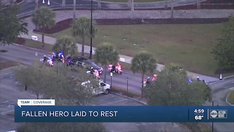 Funeral services held Tuesday for Hillsborough County deputy killed in crash