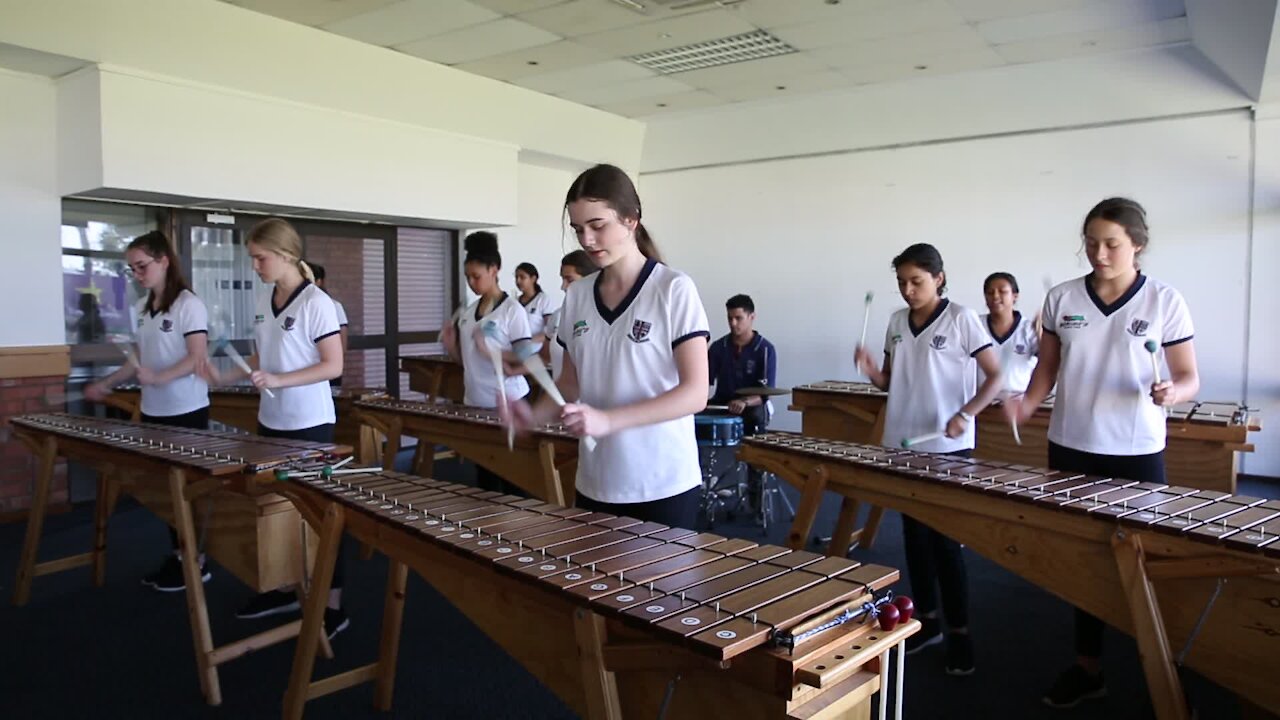 SOUTH AFRICA - Durban - Griffin girls marimba band (Video) (GVJ)