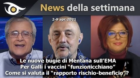 News della settimana (2-9 apr. 2021)