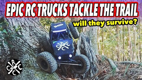 Epic RC Trucks Tackle The Trail. Do They Survive?