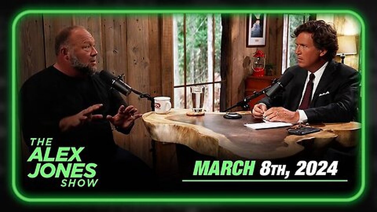 Alex Jones Tucker Carlson info Wars show