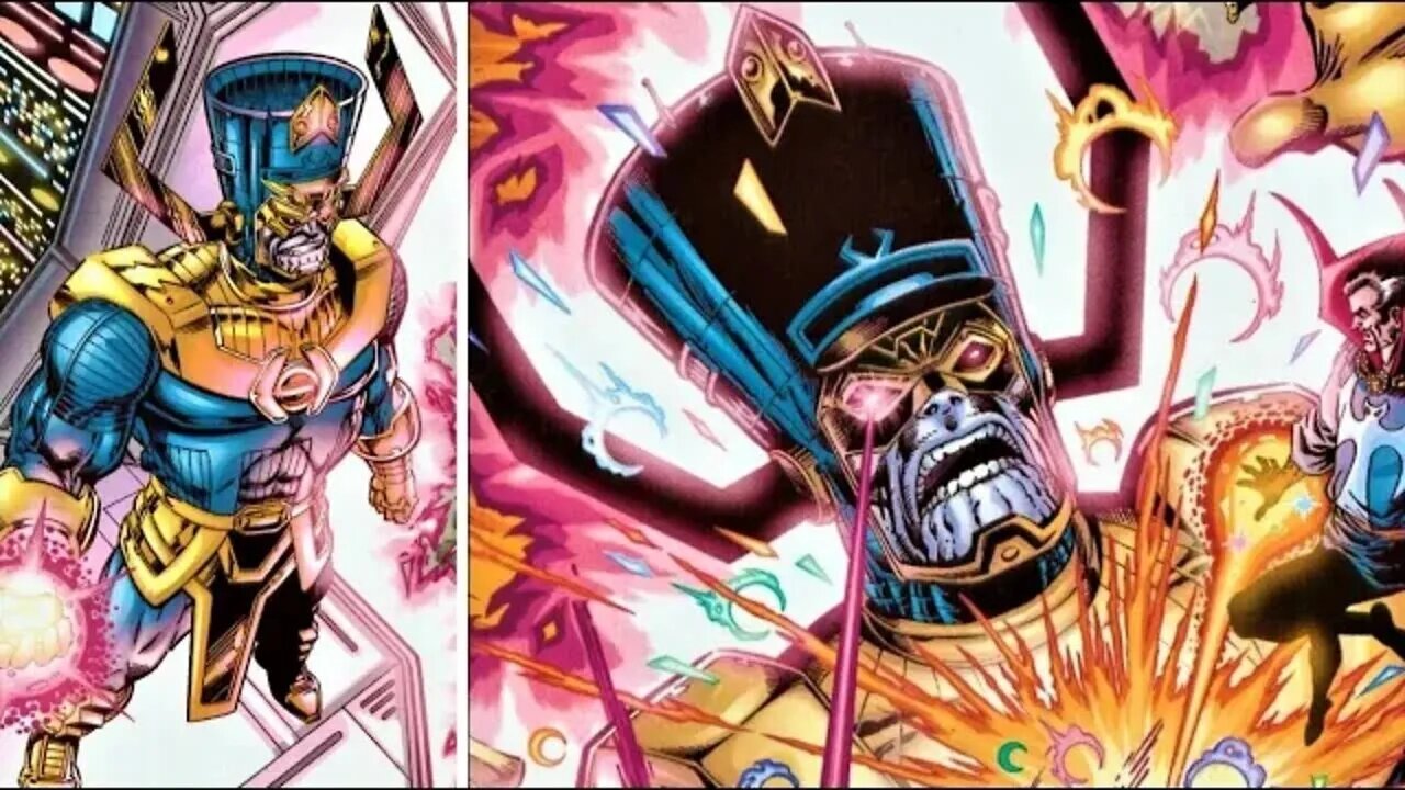 La Combinación de Galactus y Thanos de Marvel Tierra 616