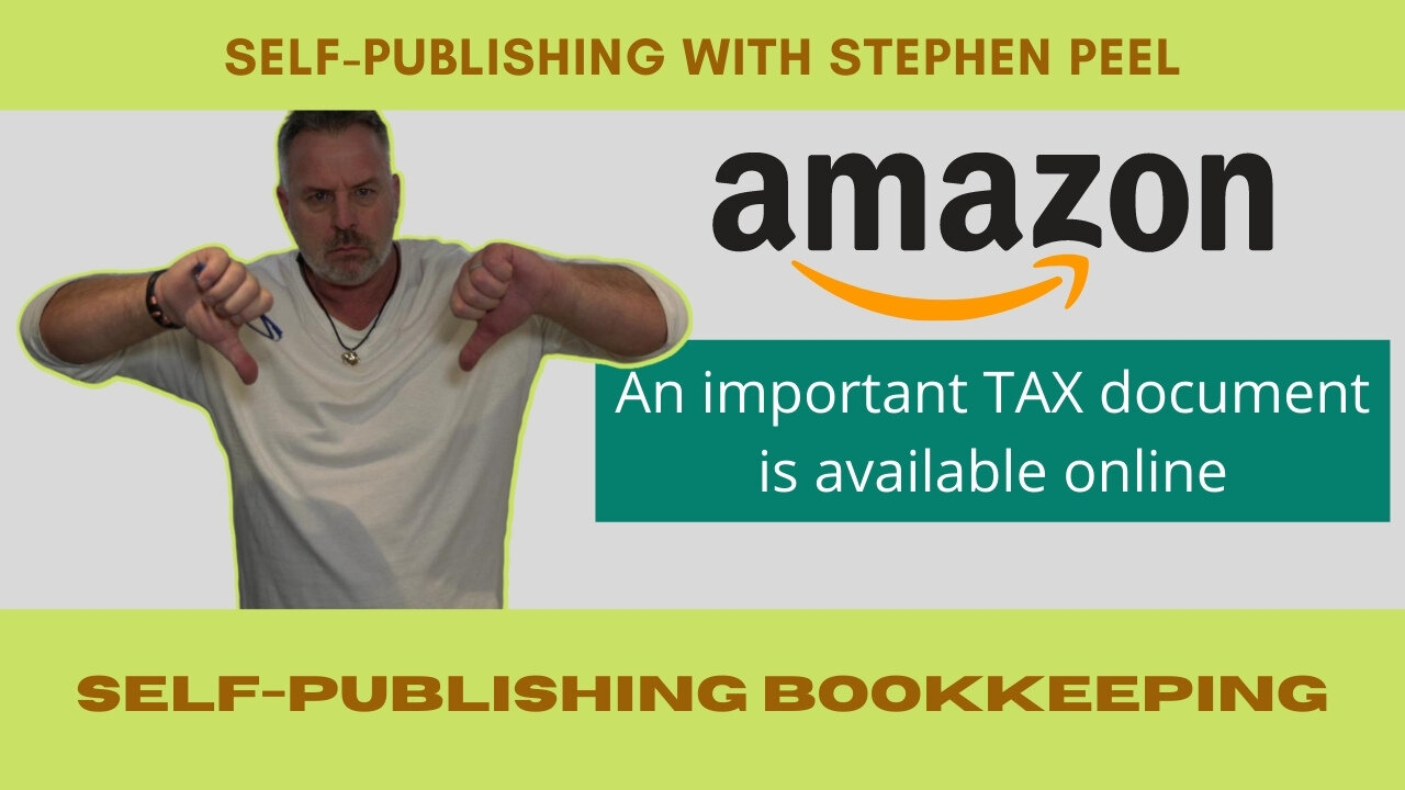 Paying your self-publishing taxes owed through Amazon KDP and other POD companies.