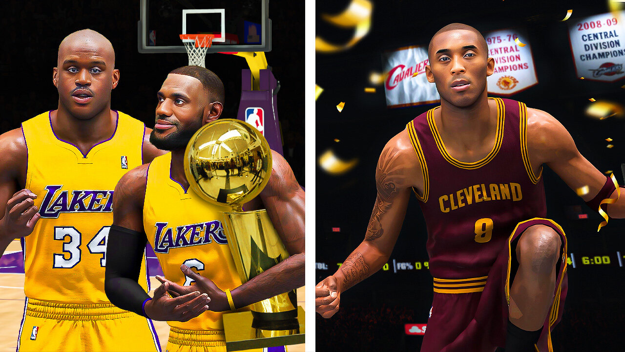 I Swapped Lebron and Kobe's Careers