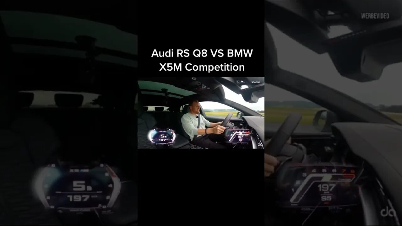 AUDI RS Q8 VS BMW X5M COMPETITION