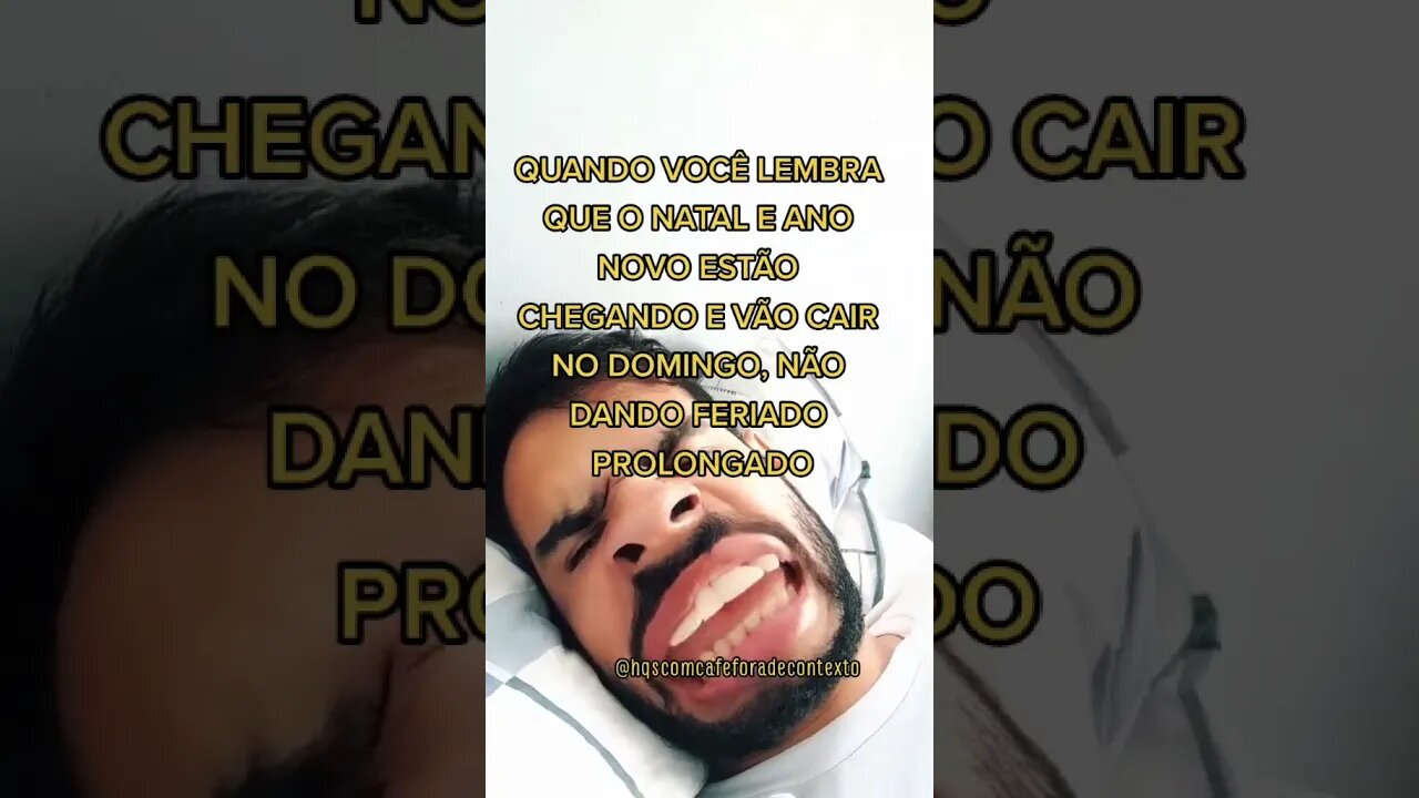 PIOR ANO NOVO E NATAL #shorts