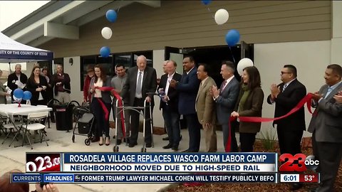Rosadela Village replaces Wasco farm labor camp
