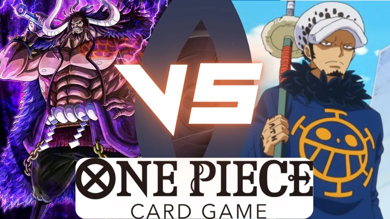 Kaido[Purple] VS Trafalgar Law[Green/Red] | One Piece Card Game Battle