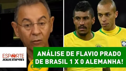 Veja ANÁLISE de Flavio Prado de Brasil 1 x 0 Alemanha!