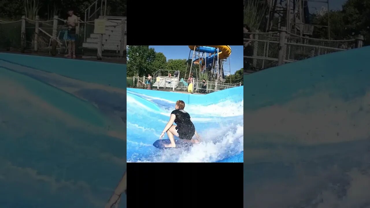 flowrider - Molly - 1 at Soak City, Kings Island #shorts