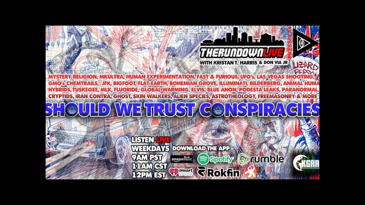 The Rundown Live #818 - Should We Believe Conspiracies?