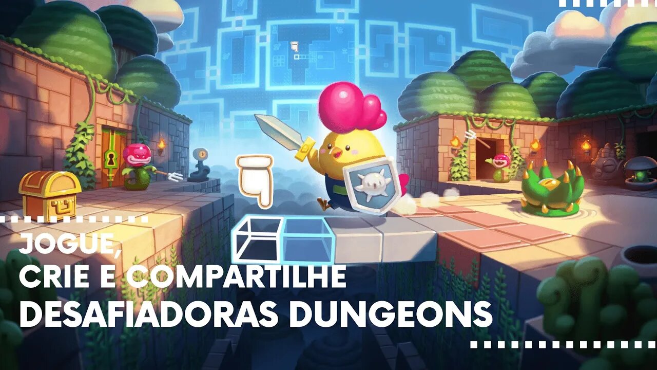 Super Dungeon Maker - Jogue, Crie e Compartilhe Desafiadoras Dungeons