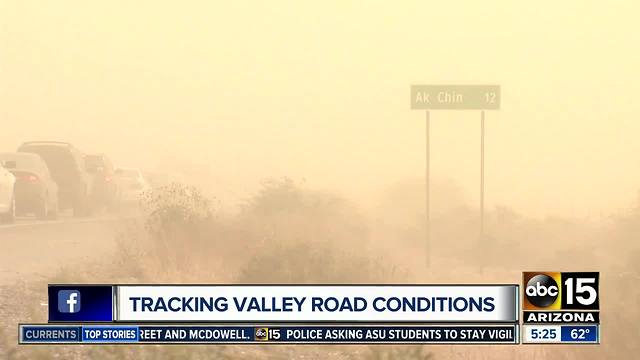 ADOT monitoring roadways during weather