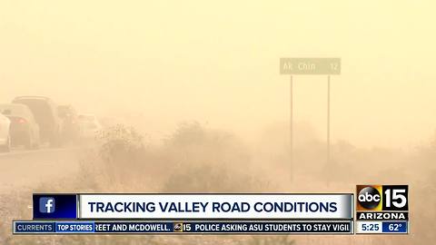 ADOT monitoring roadways during weather