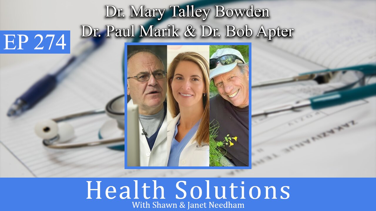 EP 274: Dr. Mary Bowden, Dr. Paul Marik & Dr. Robert Apter: Their Lawsuit Against the FDA