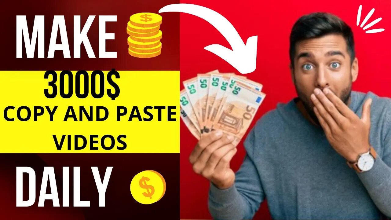 Copy Paste Videos On This Secret Website And Earn $3000 Daily With This Trick - No Camera 2022