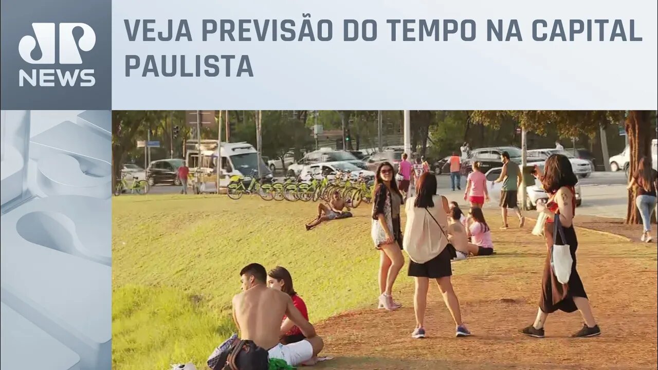 Possibilidade para calor recorde em São Paulo nesta quinta-feira (16)