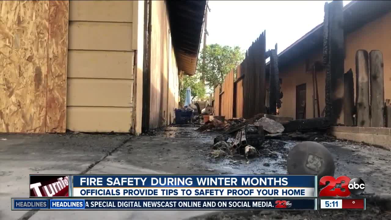 Kern County Fire Officials provide safety tips during winter months